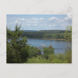Mississippi River boat Briefkaart