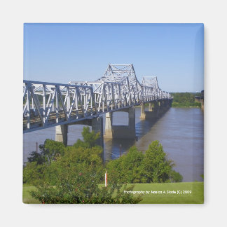 Mississippi River Bridge Magneten