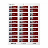 Mississippi Riverboat Retouradres Label (Full Sheet)