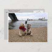 Mississippi riverfront briefkaart (Voorkant / Achterkant)