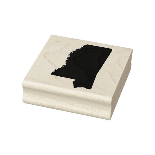Mississippi Solid Rubber Art Stamp Rubberstempel (Stempel)