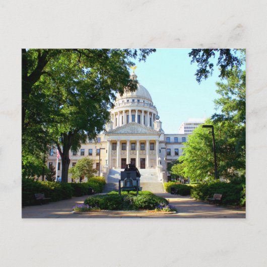 Mississippi State Capitol Building - Jackson, MS Briefkaart (Voorkant)