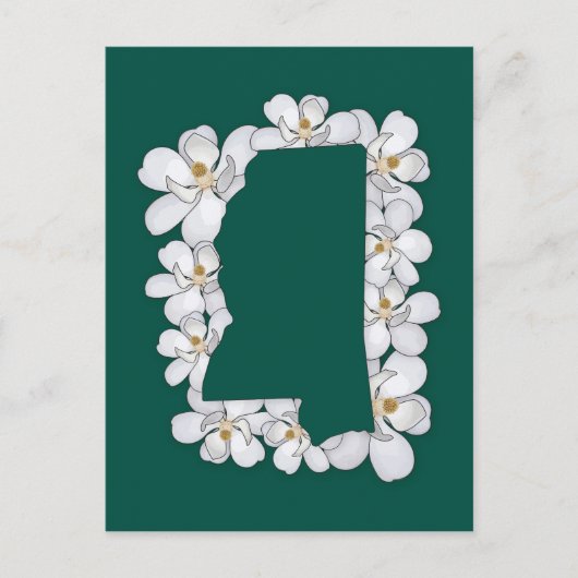 Mississippi State Flower Briefkaart (Voorkant)
