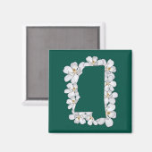 Mississippi State Flower Magneet (Voorkant / Achterkant)
