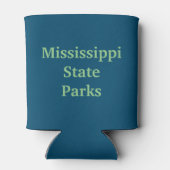 Mississippi State Parks Coozie! Blikjeskoeler (Achterkant)