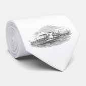 Mississippi Steamboot Stropdas (Opgerold)