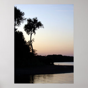 Mississippi Sunset Poster