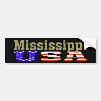 Mississippi USA. Bumpersticker