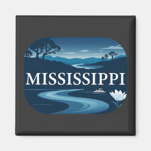 Mississippi Verenigde Staten Magneet