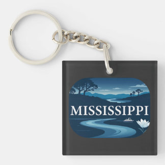 Mississippi Verenigde Staten Sleutelhanger