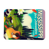 Mississippi voor avontuur magneet (Horizontaal)
