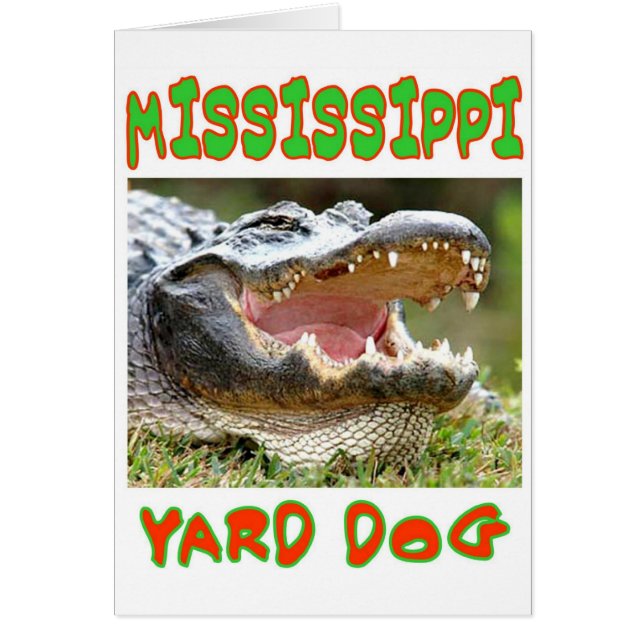 MISSISSIPPI YARD CHIEN (Devant)
