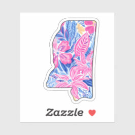 Mississippi - Zomerse Sticker - Lilly Inspired