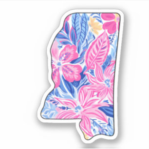 Mississippi - Zomerse Sticker - Lilly Inspired