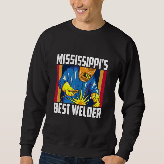 Mississippi's Best Welder Ironworker Ironsmith Wel Trui (Voorkant)