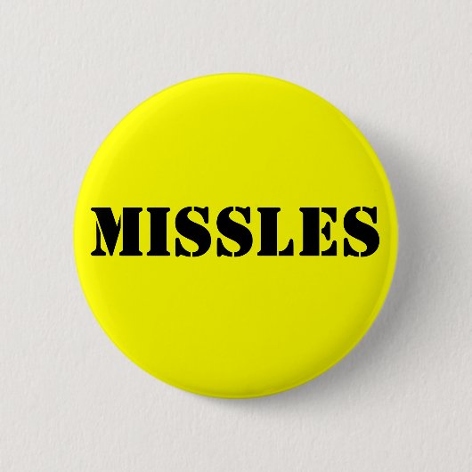 Missles Ronde Button 5,7 Cm (Voorkant)