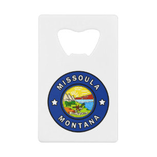 Missoula Montana Kredietkaart Flessenopener