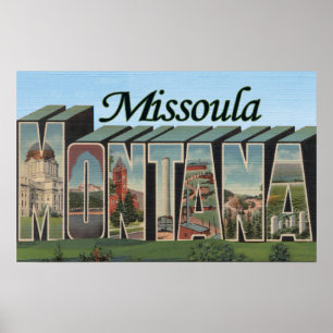 Missoula, Montana Poster