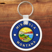 Missoula Montana Sleutelhanger (Voorkant)