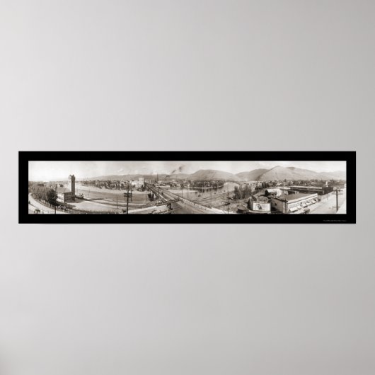 Missoula, MT Foto 1922 Poster (Voorkant)
