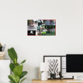 Missoula Parkour Group Collage Poster (Thuiskantoor)