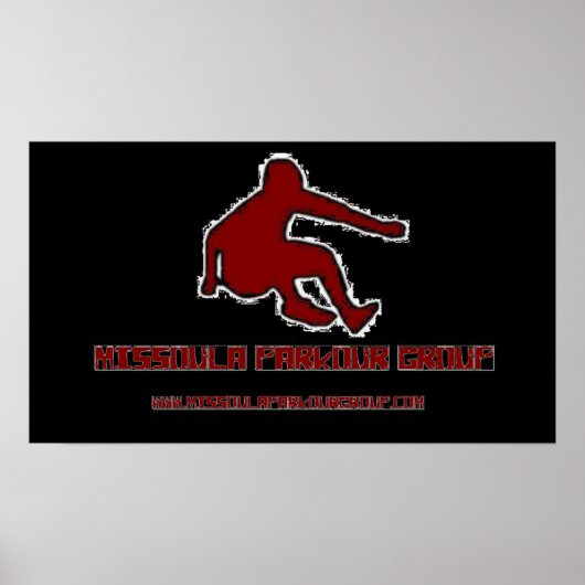 Missoula Parkour Group Logo Poster (Voorkant)