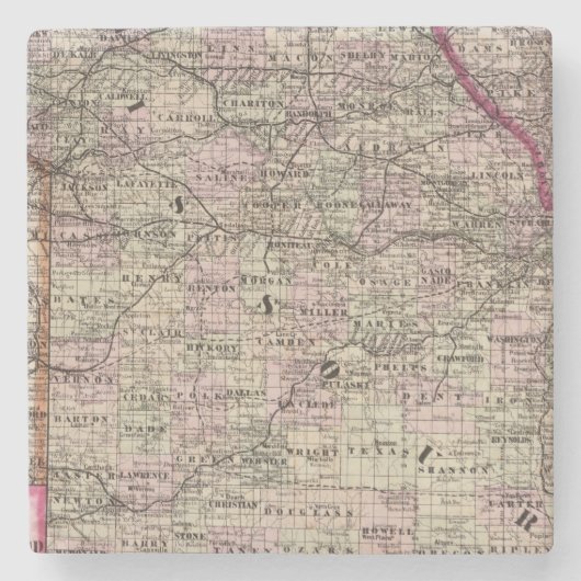 Missouri 7 stenen onderzetter (Voorkant)