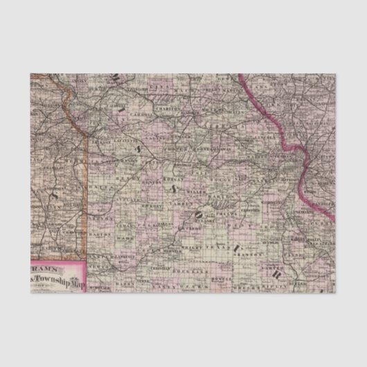 Missouri 7 tissuepapier (Voorkant)