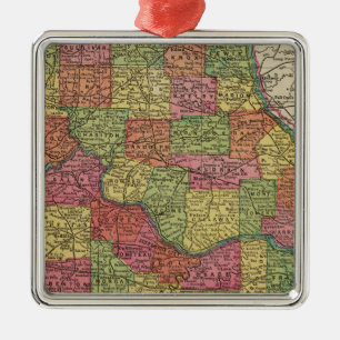 Missouri 8 metalen ornament