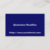 Missouri Afbeelding en USA Text Visitekaartje (Achterkant)