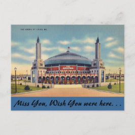 Missouri, Arena, St. Louis Briefkaart