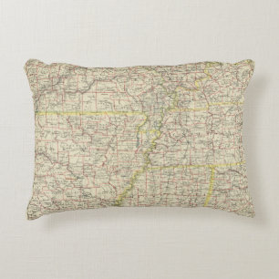 Missouri, Arkansas, Kentucky, Tennessee Decoratief Kussen