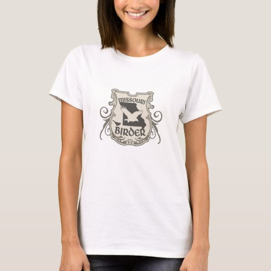 Missouri Birder T-shirt (Voorkant)