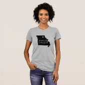 Missouri Born en Raised State T-shirt (Voorkant volledig)