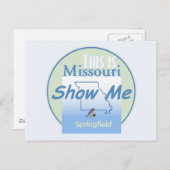 MISSOURI BRIEFKAART (Voorkant / Achterkant)