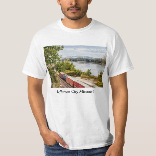 Missouri Capitol Uitzicht T-Shirt (Voorkant)