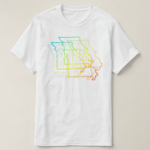 missouri chill blur t-shirt