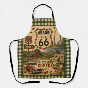 Missouri Coffee Kitchen Mother Road Schort