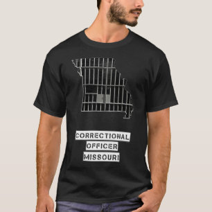 Missouri Correctionaris Thin Grey Line T-shirt