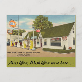 Missouri, Epps Motel, Cafe, Poplar Bluff Briefkaart