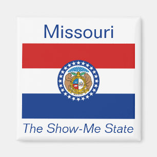 Missouri Flag Magnet Magneet