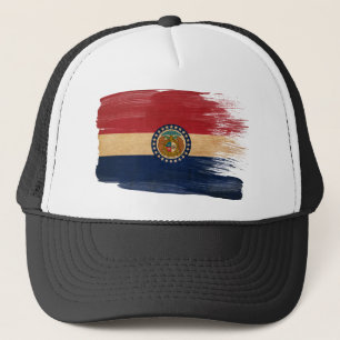 Missouri Flag Trucker Hat Pet