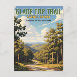 Missouri Glade Top Trail Schilderachtig Byway Trav Briefkaart