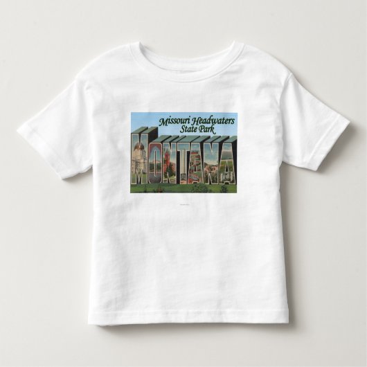 Missouri Headwaters Park, Montana Kinder Shirts (Voorkant)
