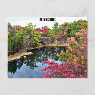 Missouri Herfst Foto Briefkaart