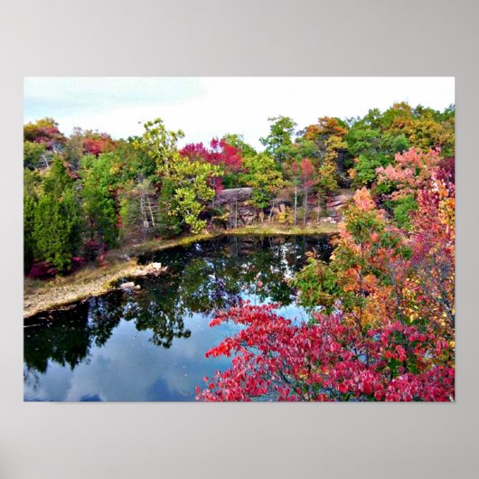 Missouri Herfst Foto Poster (Voorkant)