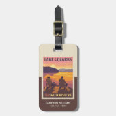 Missouri | Het meer van de Ozarks Bagagelabel (Voorkant verticaal)