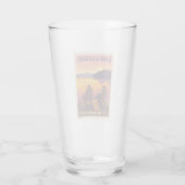 Missouri | Het meer van de Ozarks Glas (Achterkant)