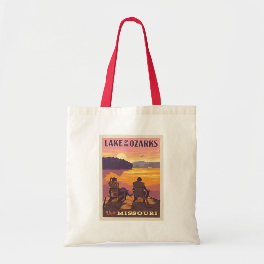 Missouri | Het meer van de Ozarks Tote Bag (Voorkant)