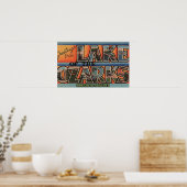 Missouri - Meer van de Ozarks 3 Poster (Keuken)